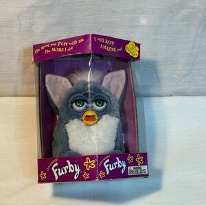 Furby Interactive Toy - Blue and White